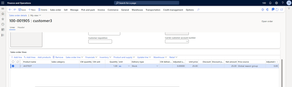 Advanced Pricing Processing