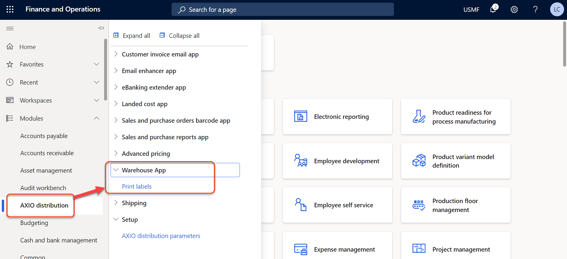 Navigate to Create Lines