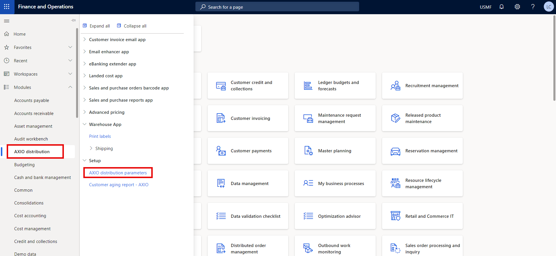 Cross Site Allocations Setup