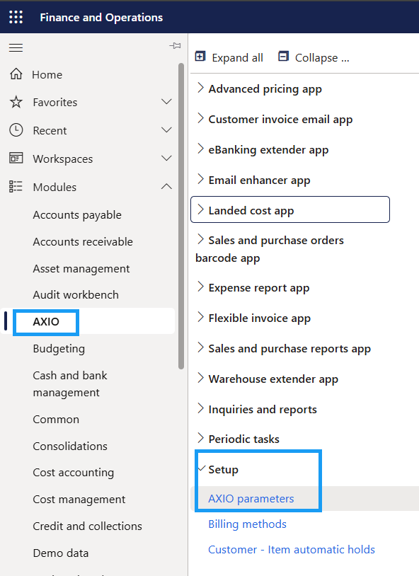 Customer parent-child hierarchy setup