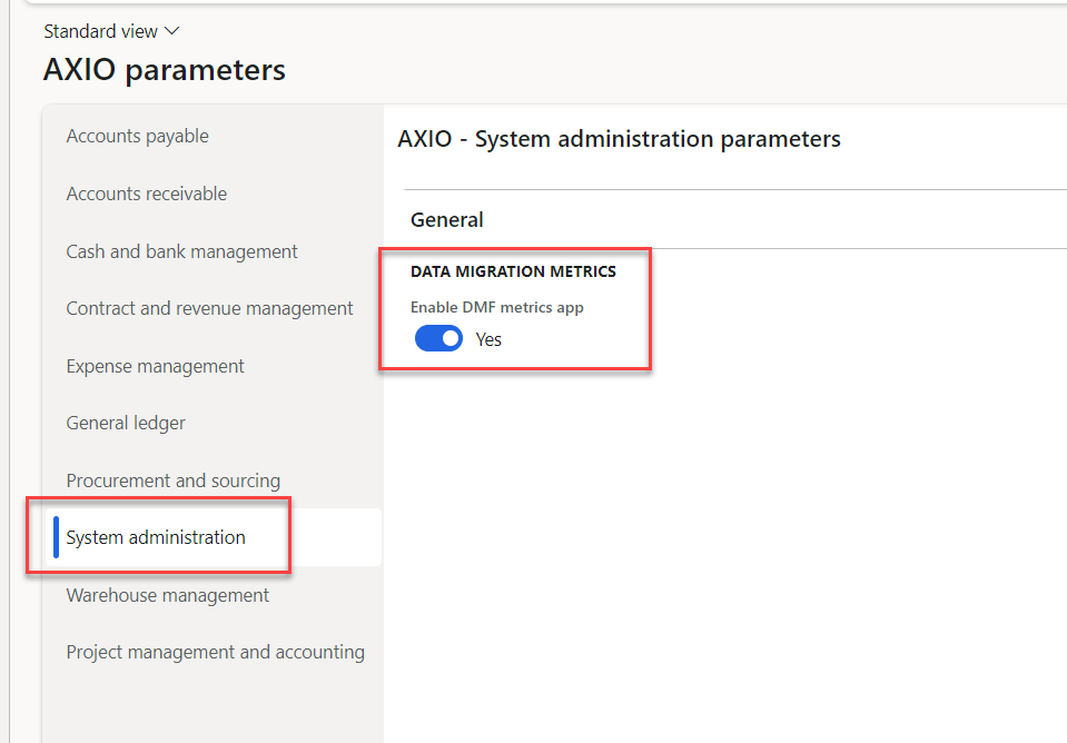 Data Migration metrics