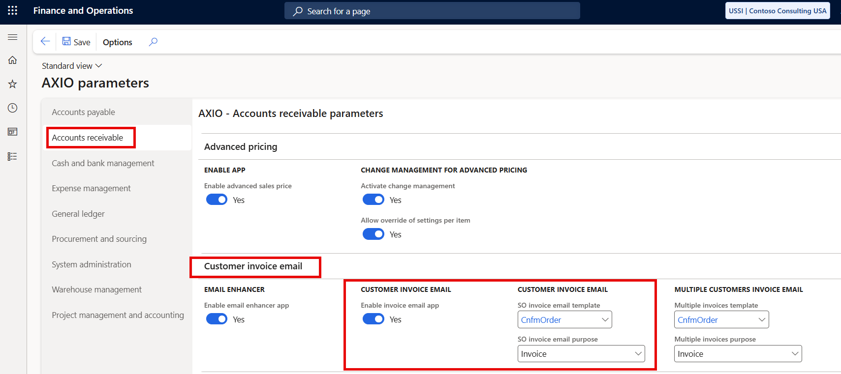 Customer Invoice Email App