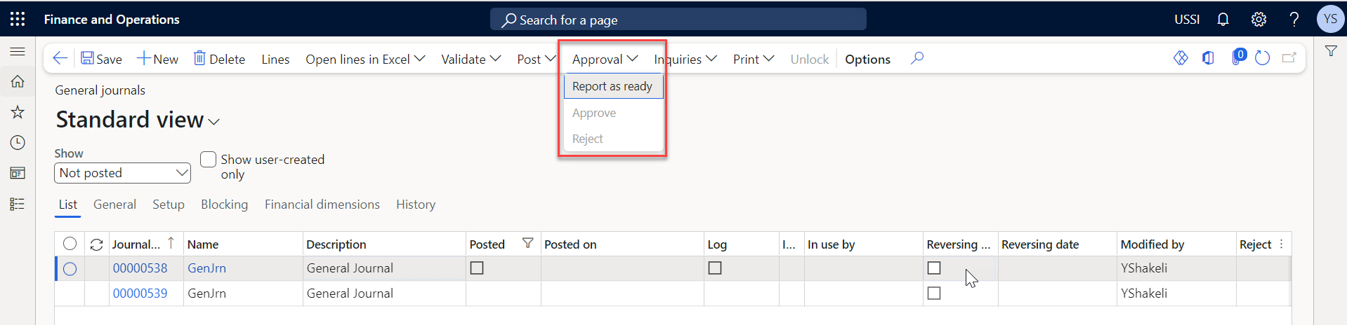 Journal Name Creator and Approver app