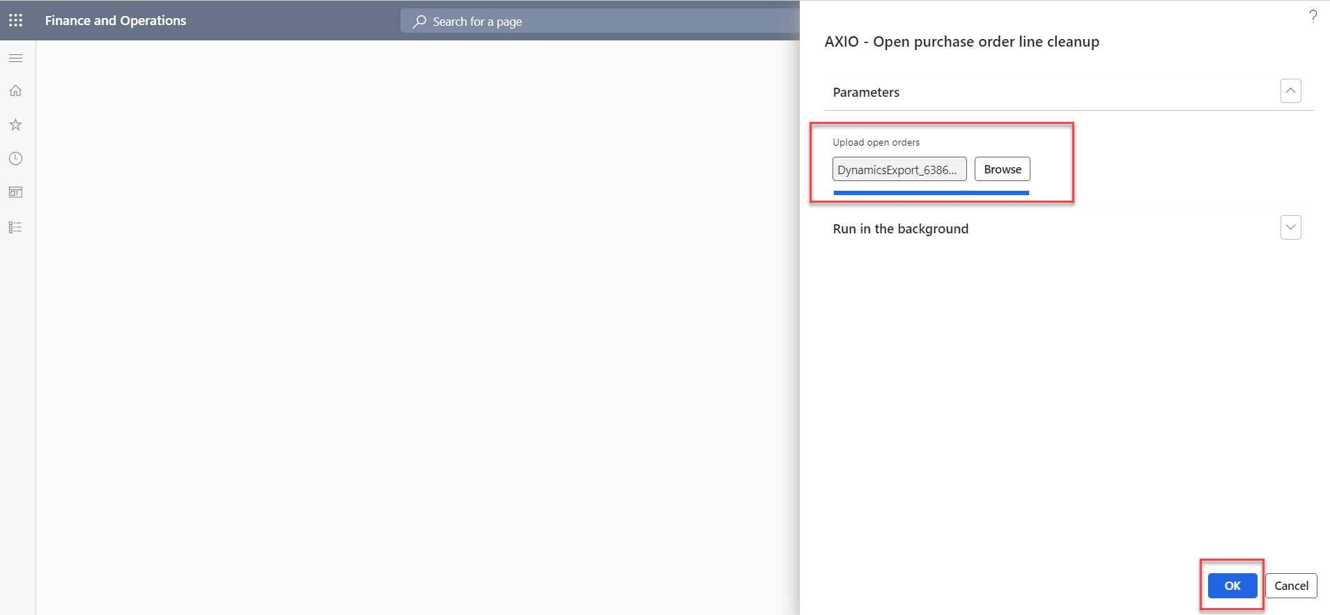 Purchase orders cleanup 