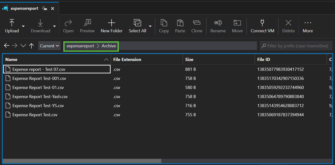 Expense Report Integration app