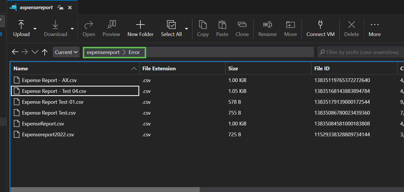 Expense Report Integration app