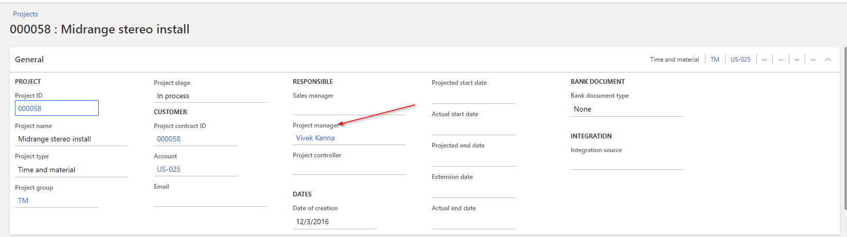 Project Email Notifications